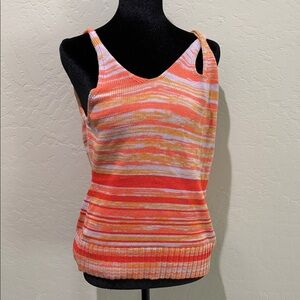 Jonathan Simkhai Multicolor Striped Tank Top